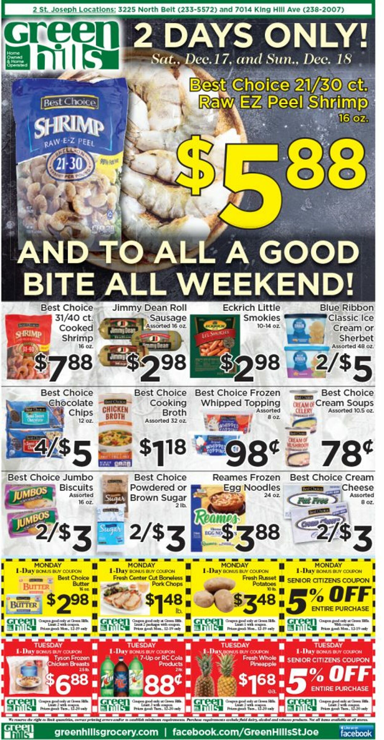 Green Hills Grocery Weekly Ad Circular - valid 12/14-12/20/2022 (Page 8)