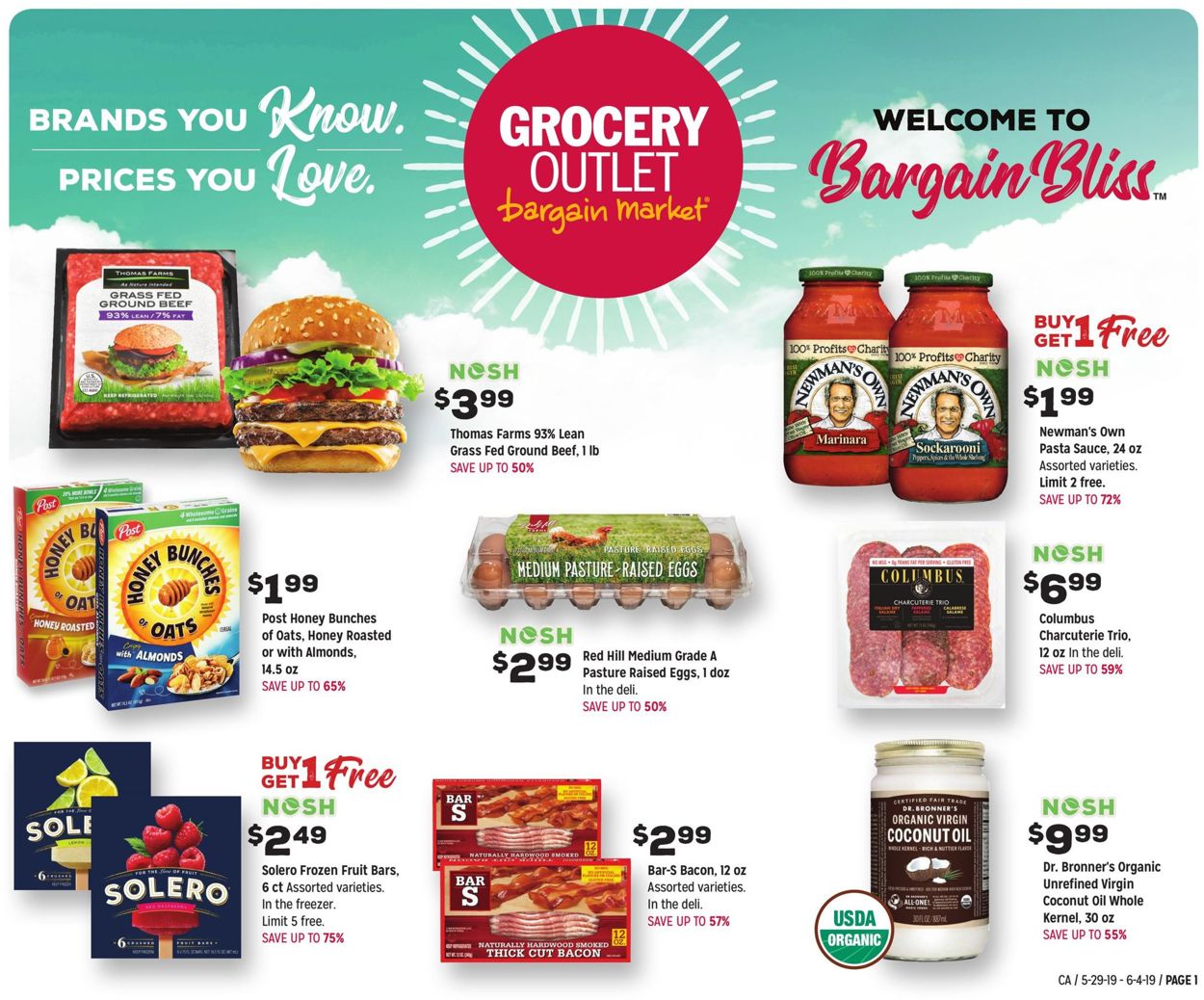 Grocery Outlet Weekly Ad Circular - valid 05/29-06/04/2019