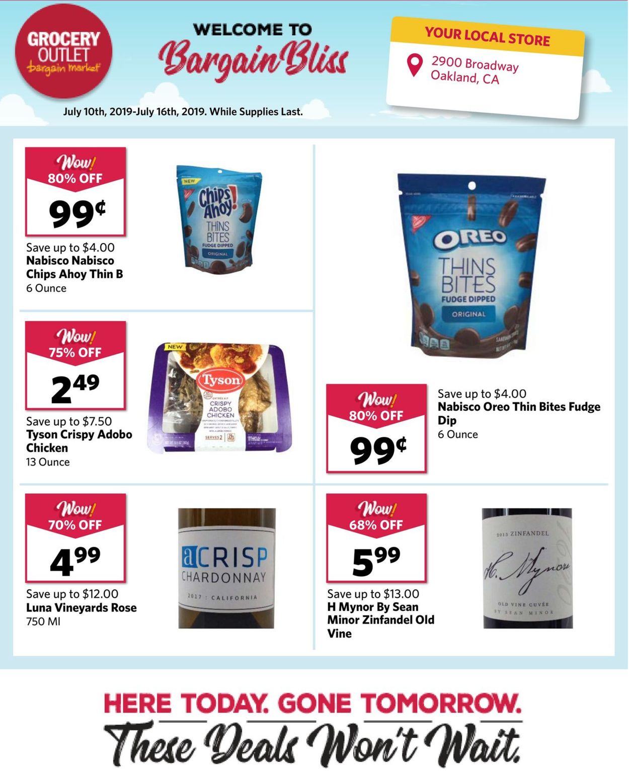 Grocery Outlet Weekly Ad Circular - valid 07/10-07/16/2019 (Page 2)