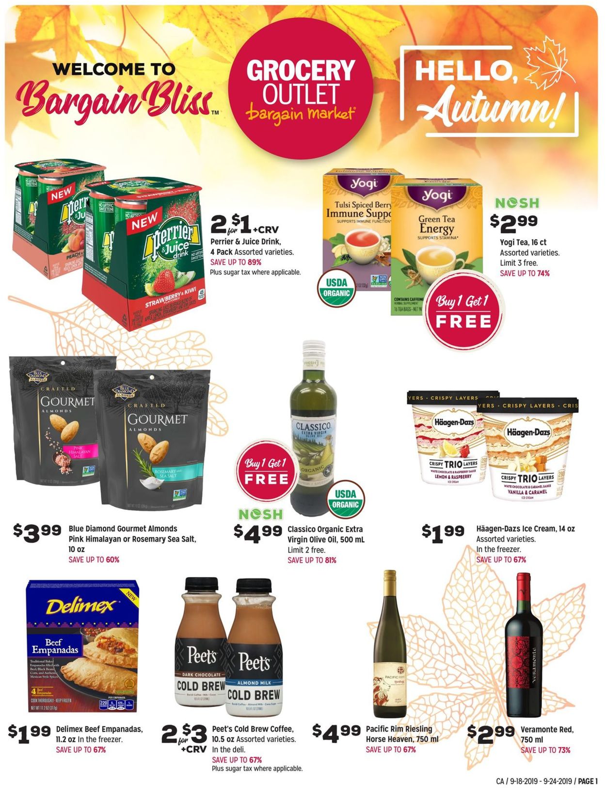 Grocery Outlet Weekly Ad Circular - valid 09/18-09/24/2019