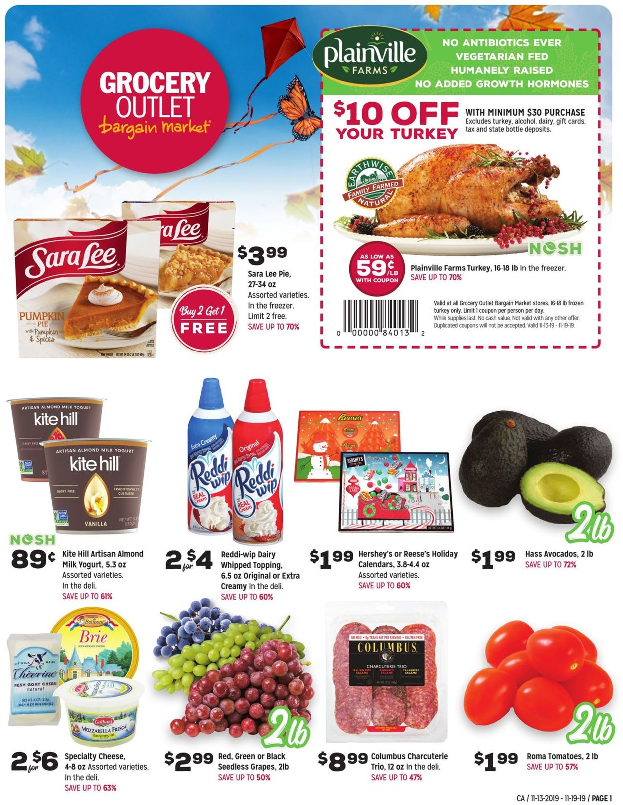 Grocery Outlet Weekly Ad Circular - valid 11/13-11/19/2019