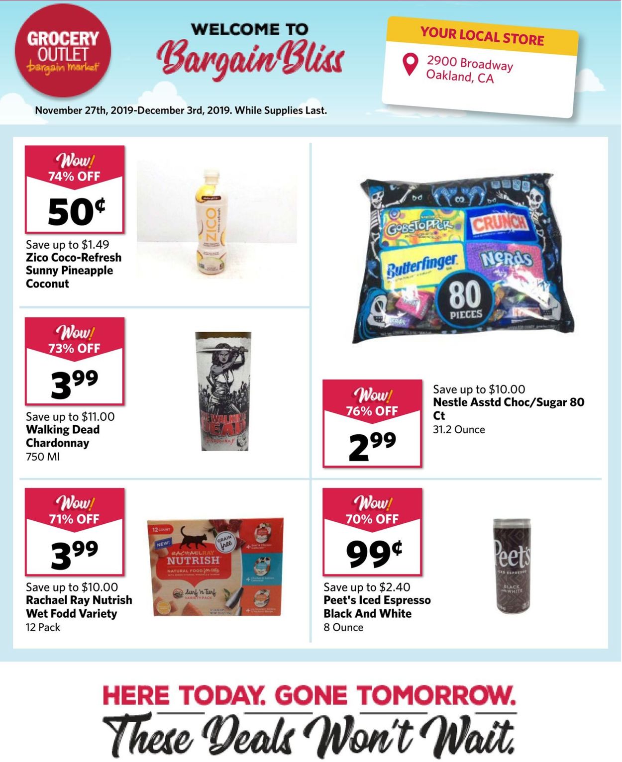 Grocery Outlet - Holiday Ad 2019 Weekly Ad Circular - valid 11/27-12/03/2019 (Page 9)