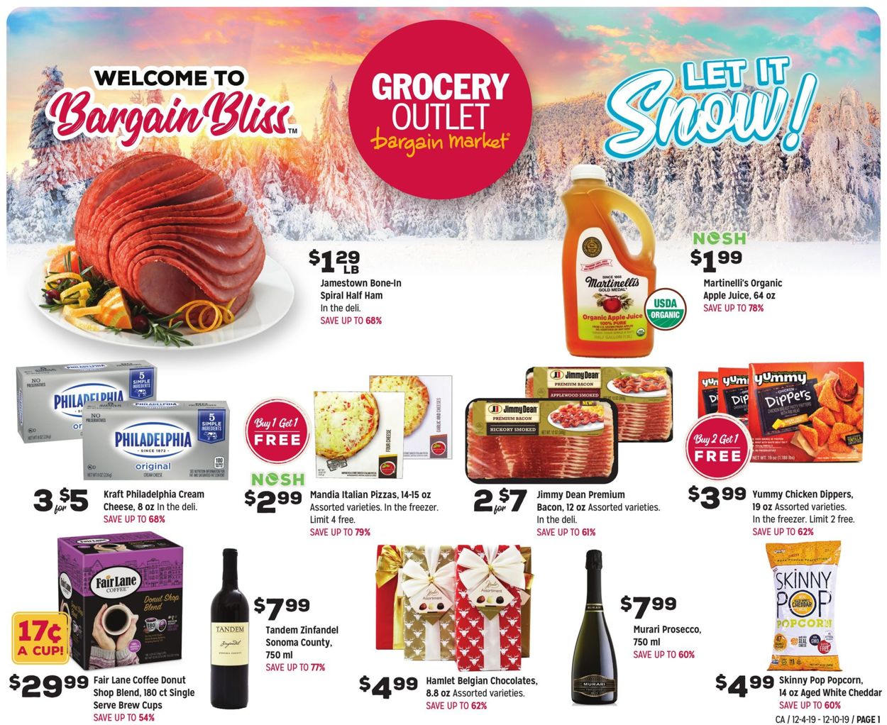 Grocery Outlet Weekly Ad Circular - valid 12/04-12/10/2019