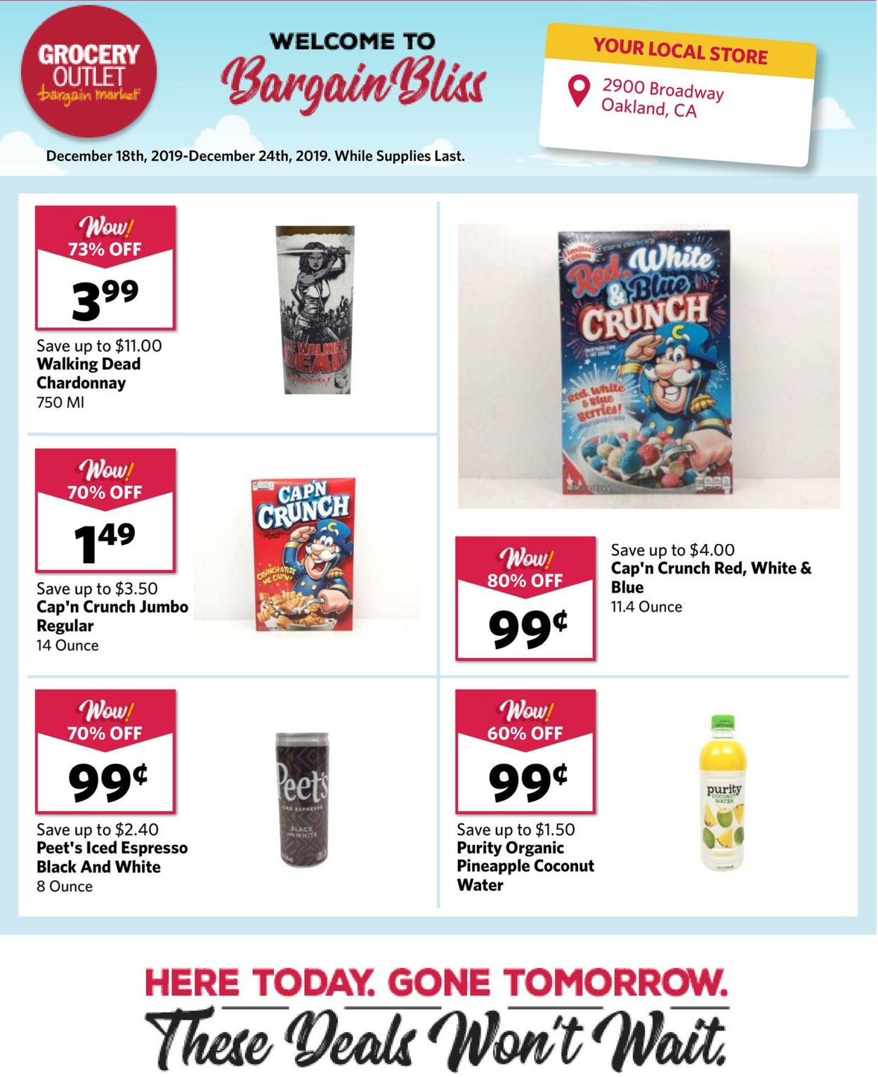 Grocery Outlet - Holiday Ad 2019 Weekly Ad Circular - valid 12/18-12/24/2019 (Page 5)