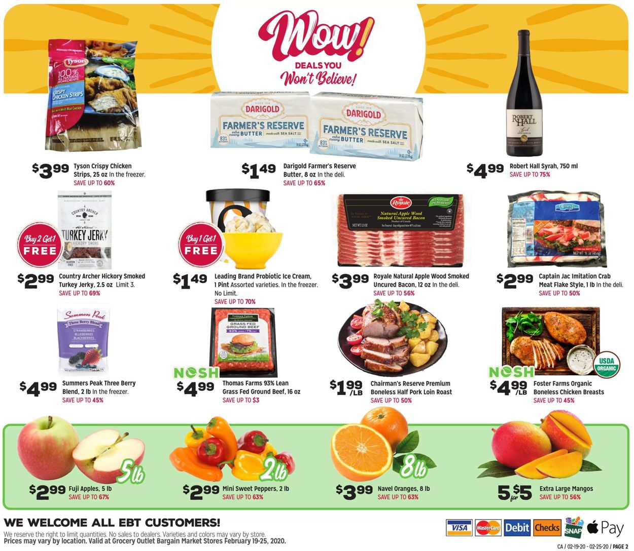 Grocery Outlet Weekly Ad Circular - valid 02/19-02/25/2020 (Page 2)