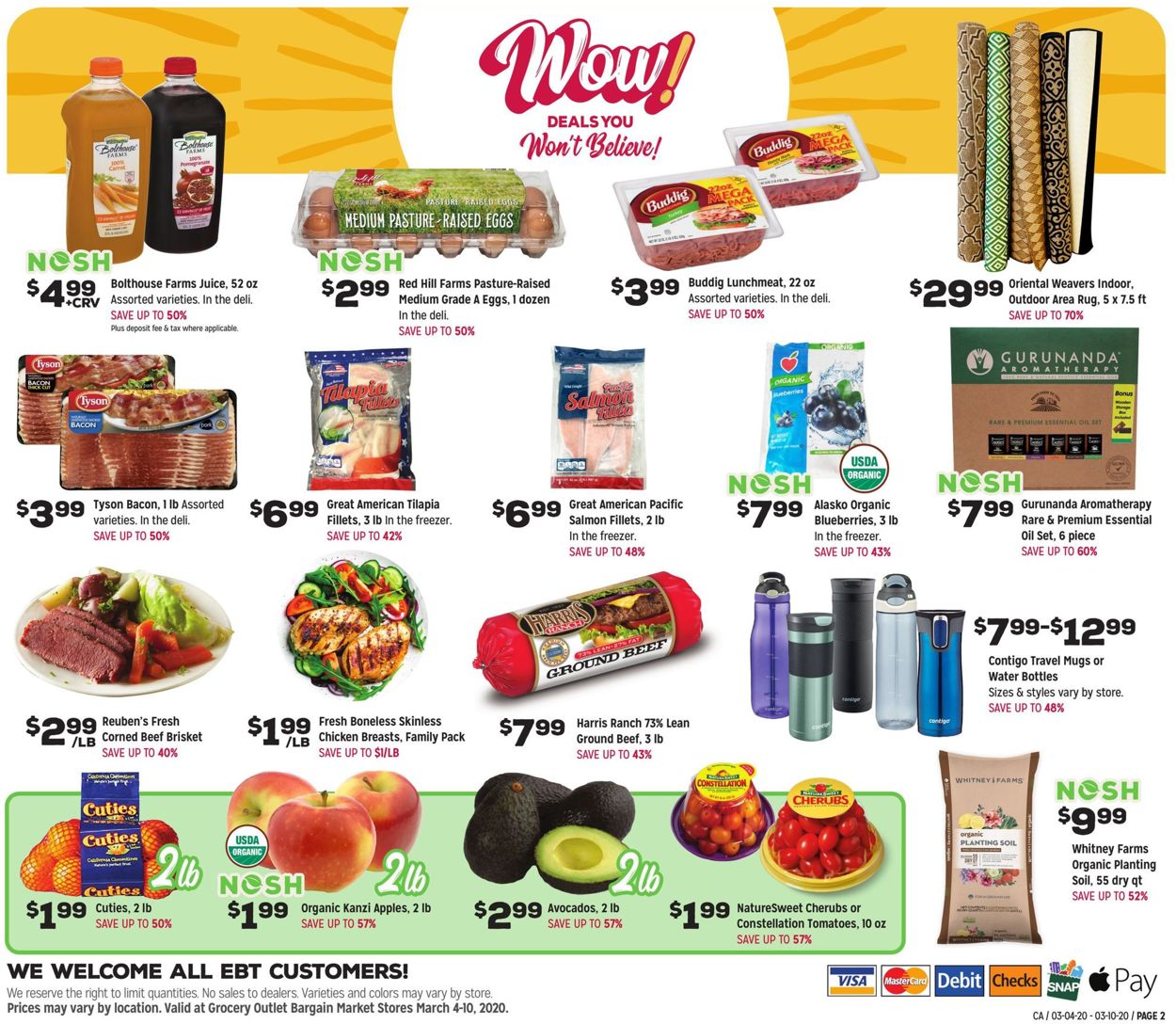 Grocery Outlet Weekly Ad Circular - valid 03/04-03/10/2020 (Page 2)