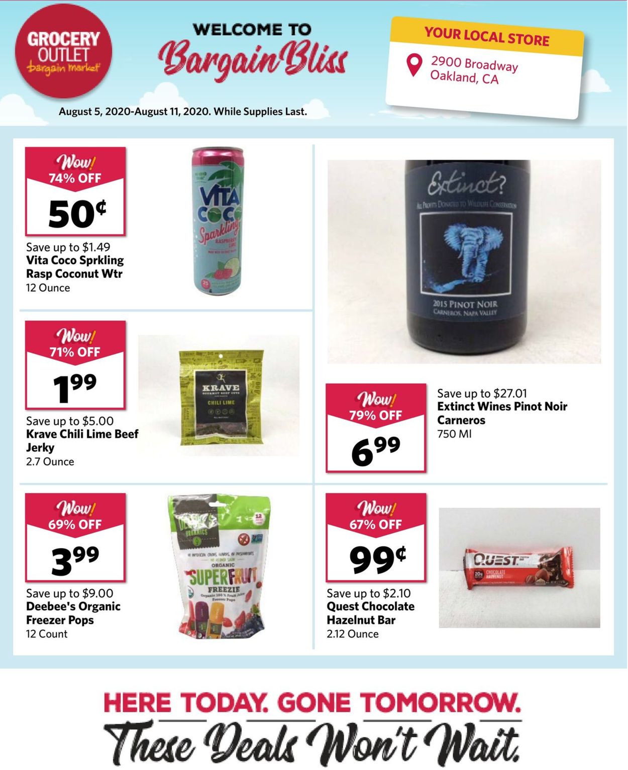 Grocery Outlet Weekly Ad Circular - valid 08/05-08/11/2020 (Page 5)