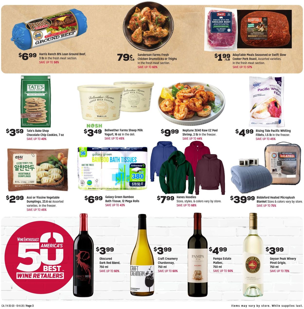 Grocery Outlet Weekly Ad Circular - valid 09/30-10/06/2020 (Page 3)