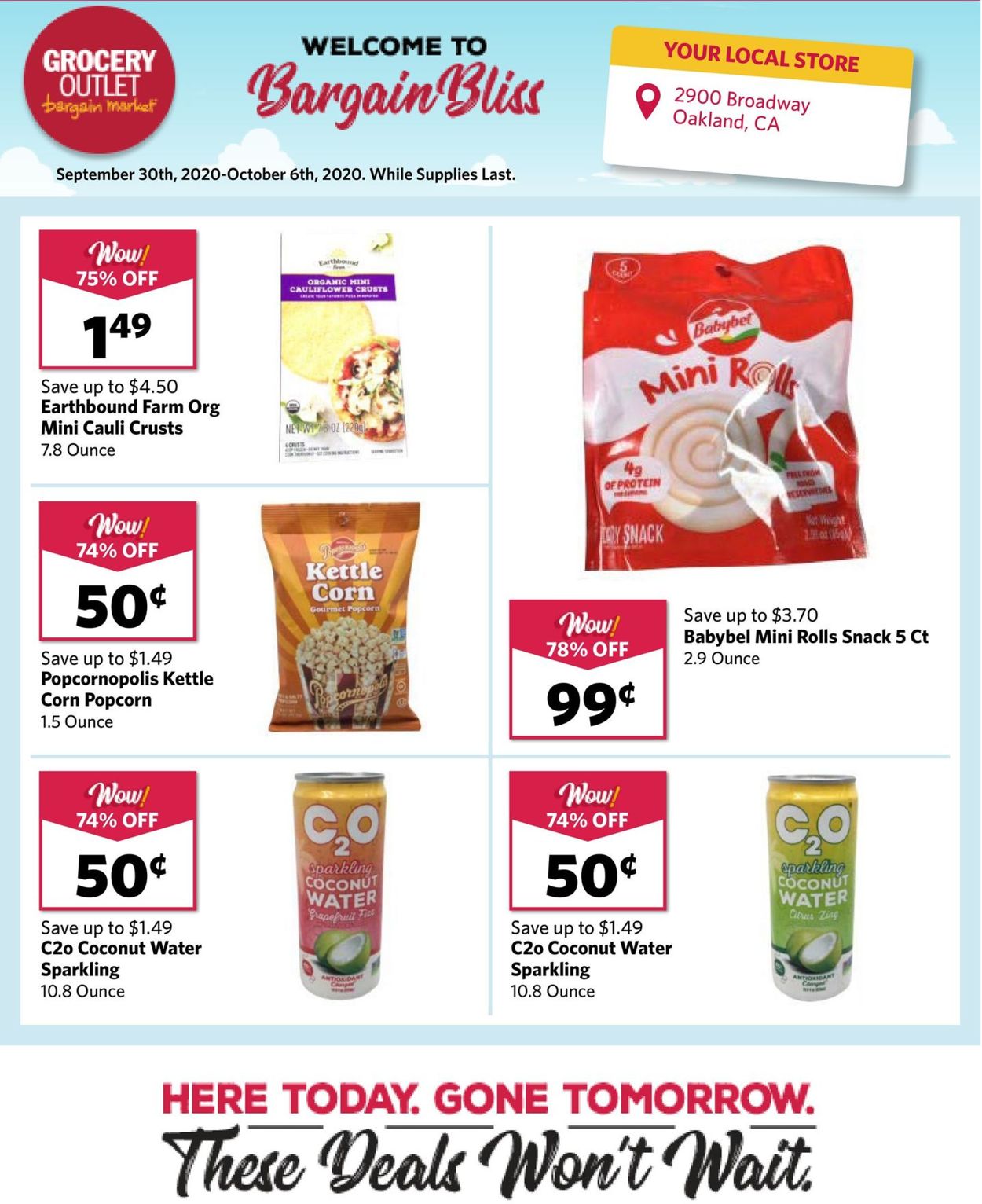 Grocery Outlet Weekly Ad Circular - valid 09/30-10/06/2020 (Page 7)