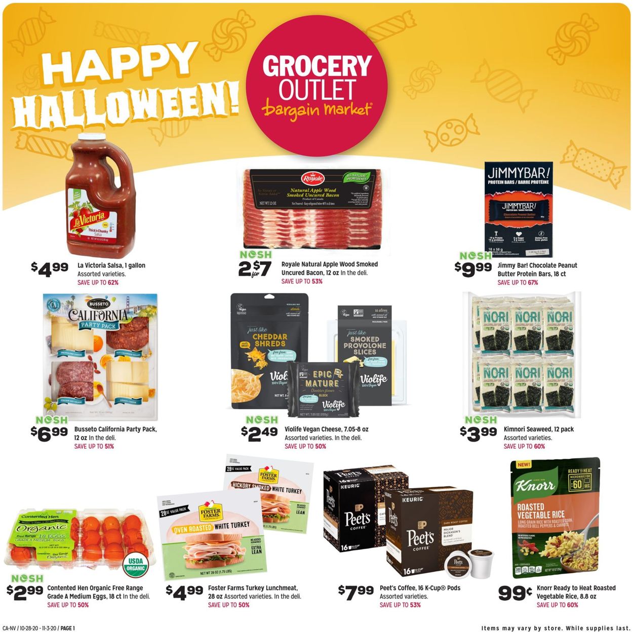 Grocery Outlet Weekly Ad Circular - valid 10/28-11/03/2020