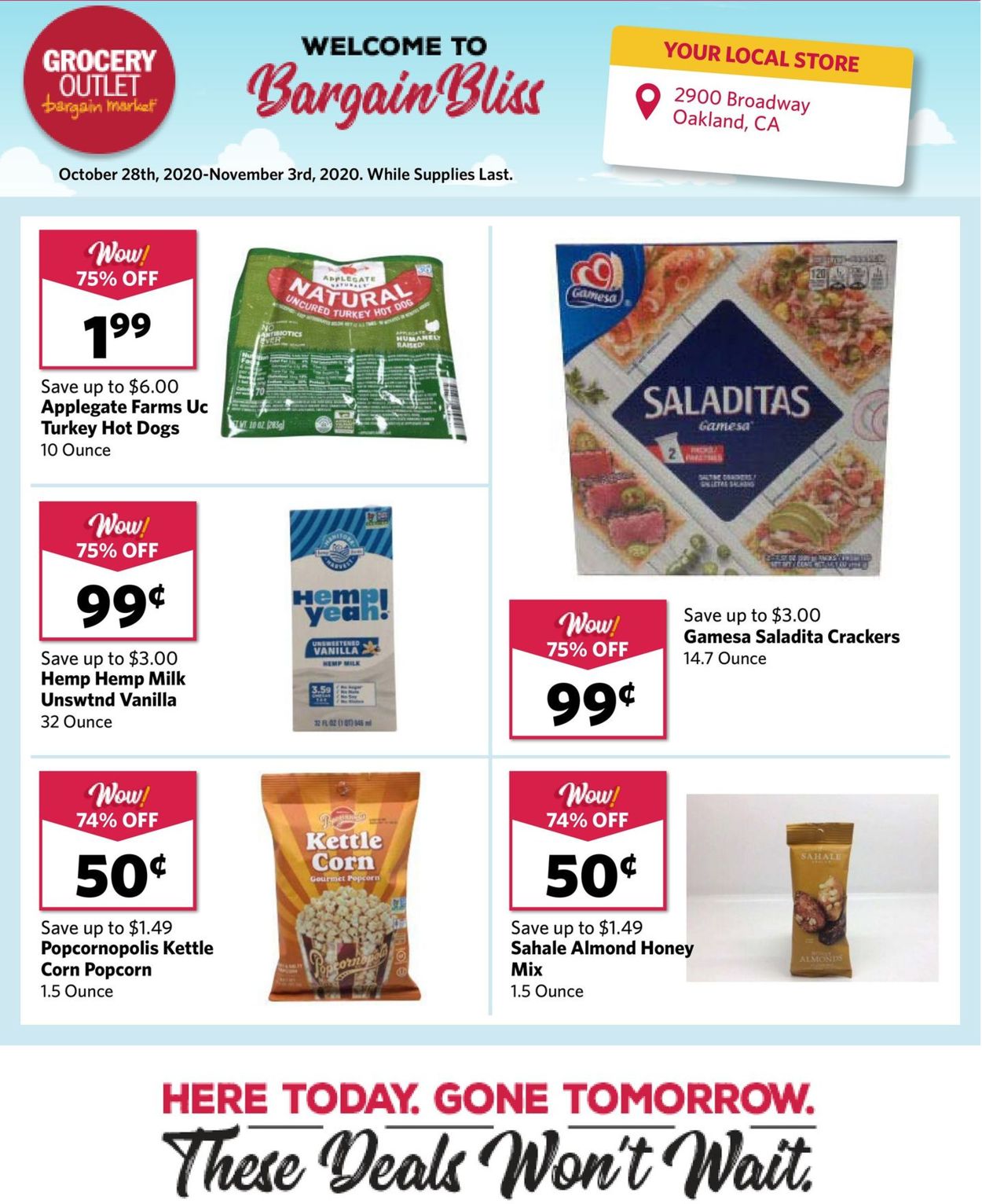 Grocery Outlet Weekly Ad Circular - valid 10/28-11/03/2020 (Page 5)