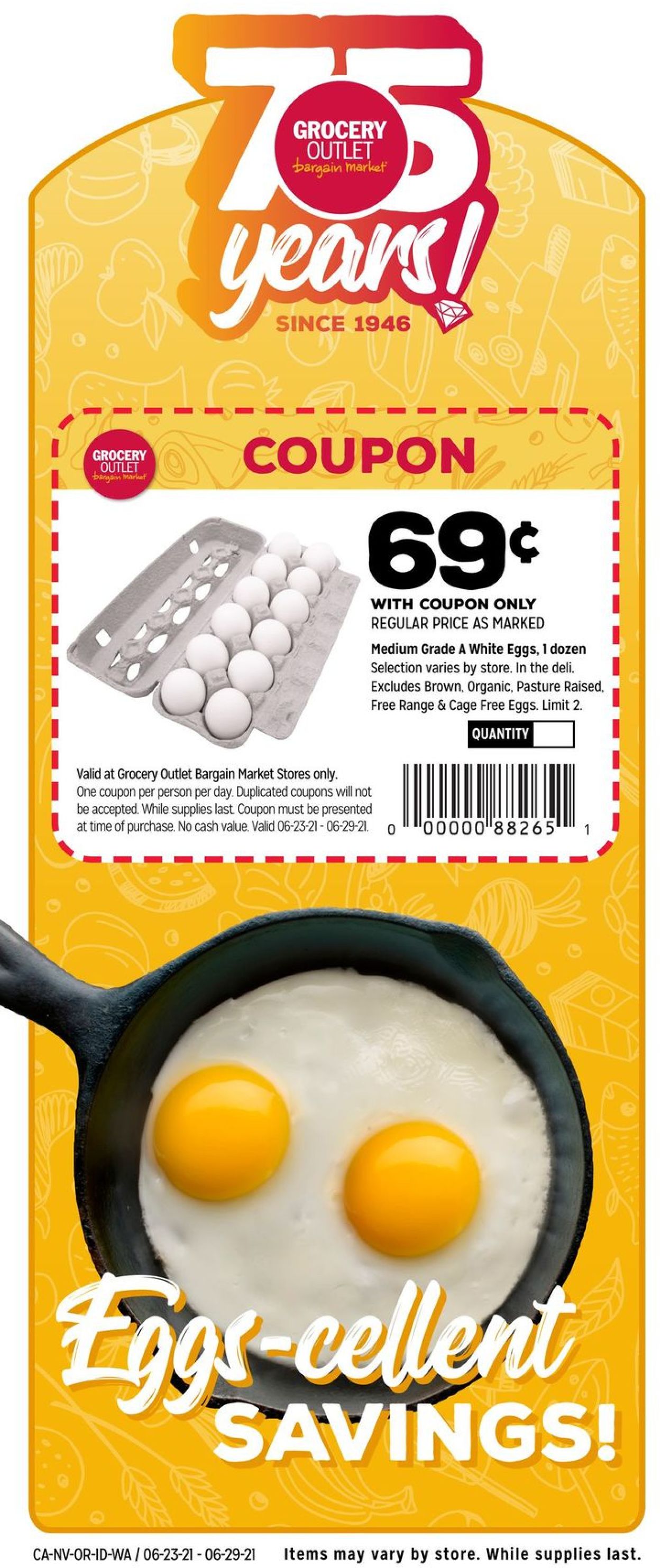 Grocery Outlet Weekly Ad Circular - valid 06/23-06/29/2021