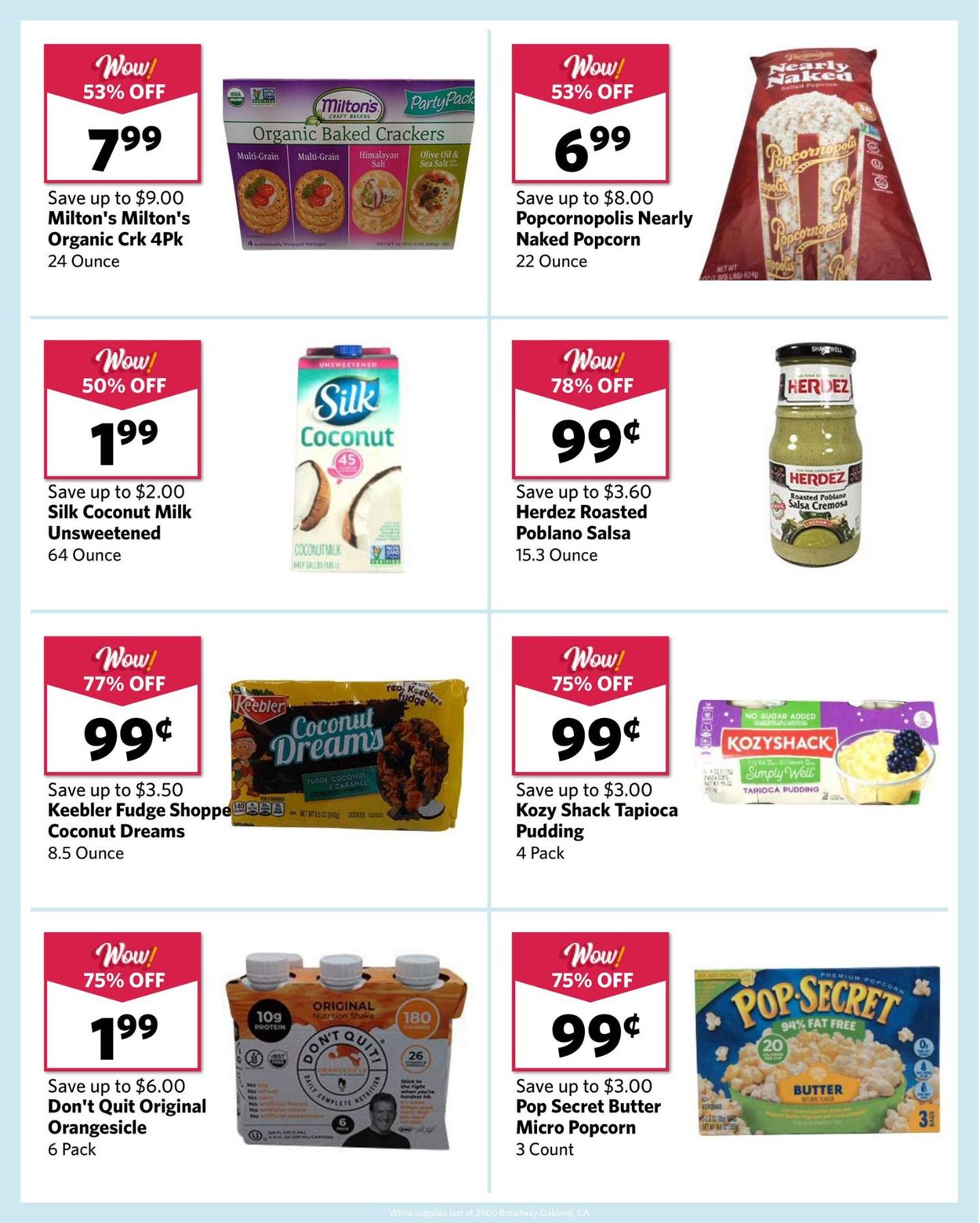 Grocery Outlet Weekly Ad Circular - valid 08/18-08/24/2021 (Page 6)