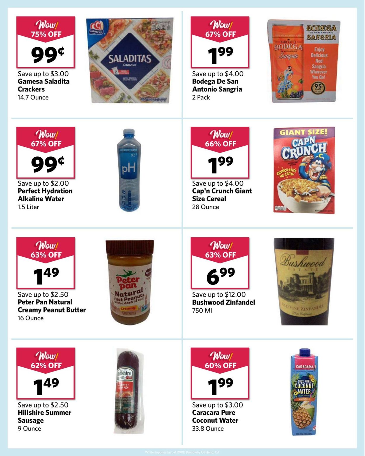 Grocery Outlet Weekly Ad Circular - valid 08/18-08/24/2021 (Page 7)