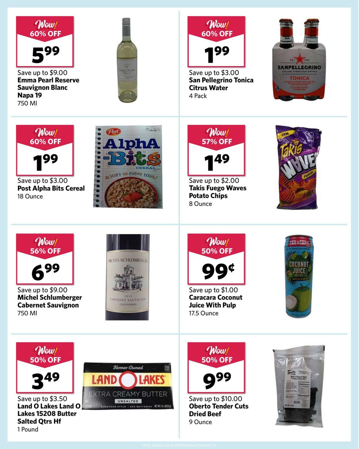 Grocery Outlet Weekly Ad Circular - valid 08/18-08/24/2021 (Page 8)
