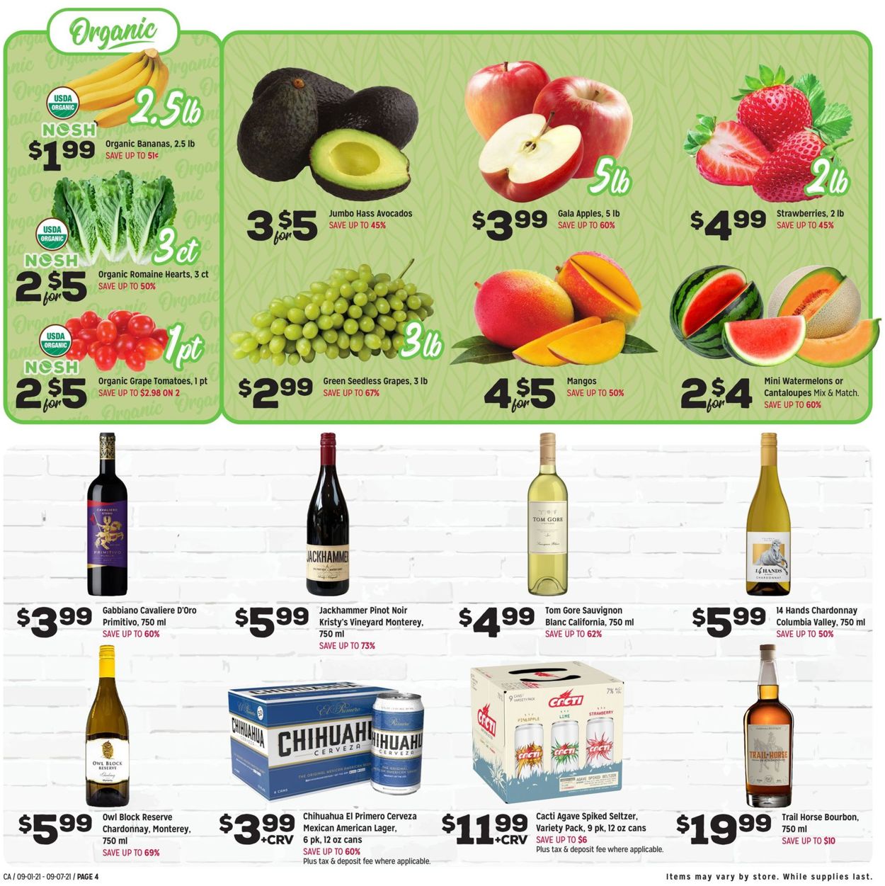 Grocery Outlet Weekly Ad Circular - valid 09/01-09/07/2021 (Page 4)