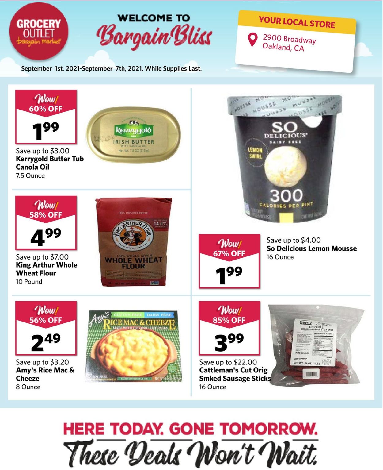 Grocery Outlet Weekly Ad Circular - valid 09/01-09/07/2021 (Page 6)