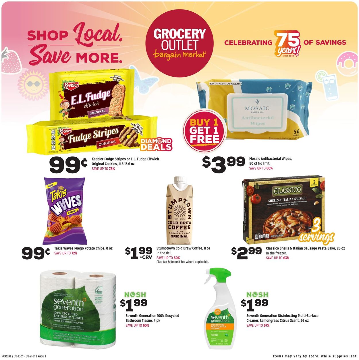 Grocery Outlet Weekly Ad Circular - valid 09/15-09/21/2021