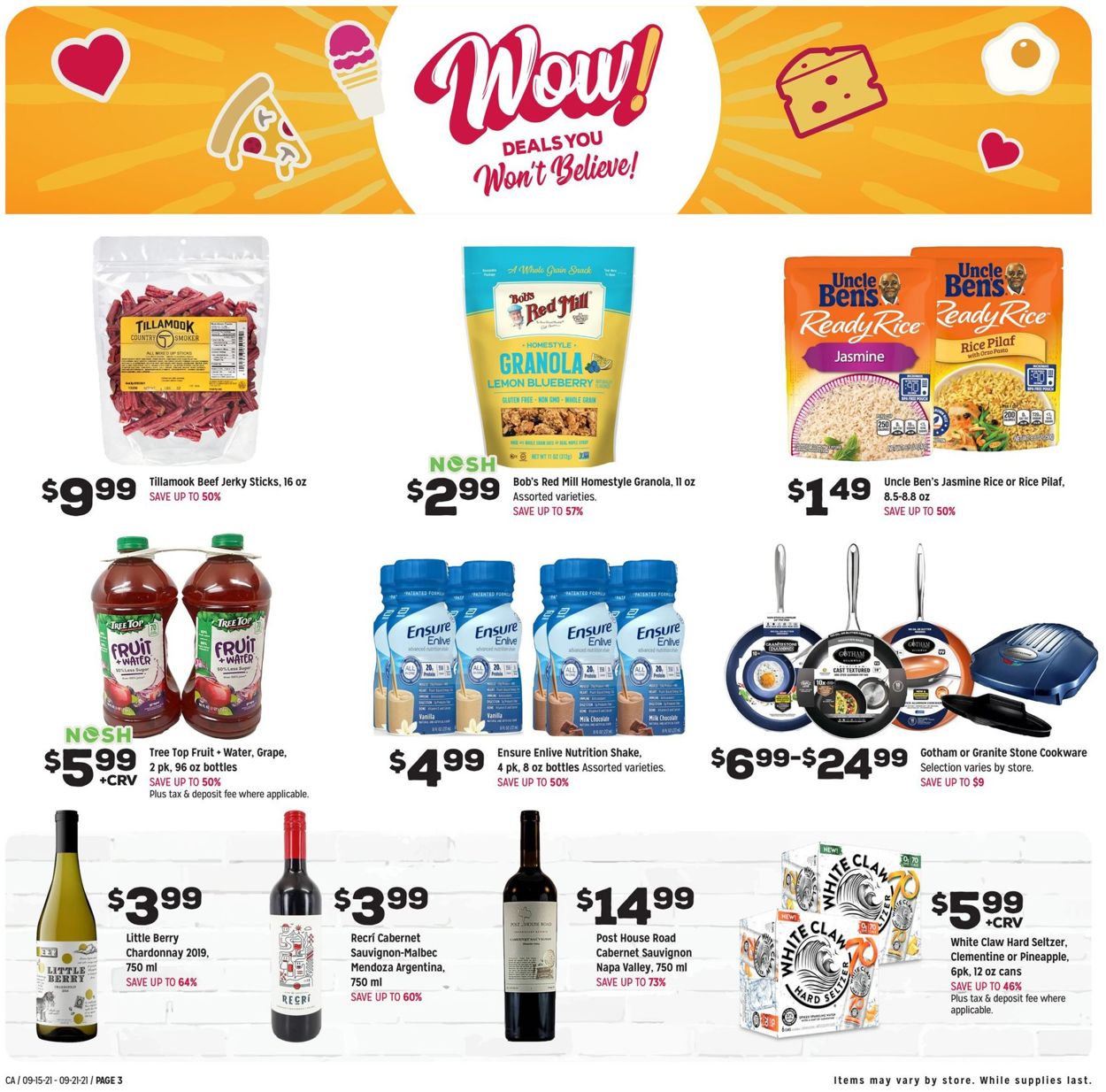 Grocery Outlet Weekly Ad Circular - valid 09/15-09/21/2021 (Page 3)
