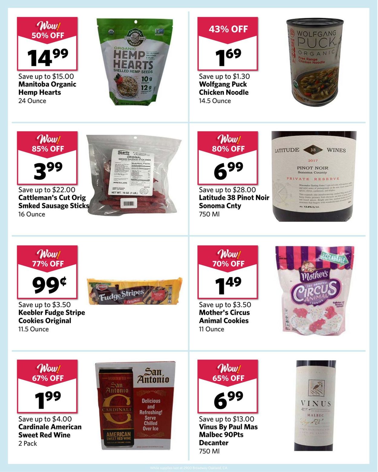 Grocery Outlet Weekly Ad Circular - valid 09/22-09/28/2021 (Page 4)