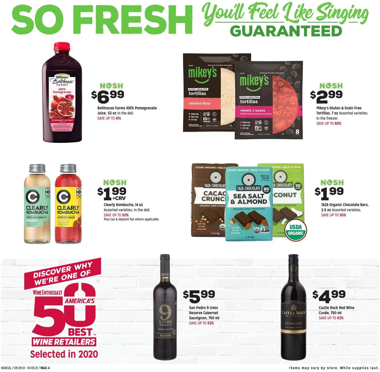 Grocery Outlet Weekly Ad Circular - valid 09/29-10/05/2021 (Page 4)