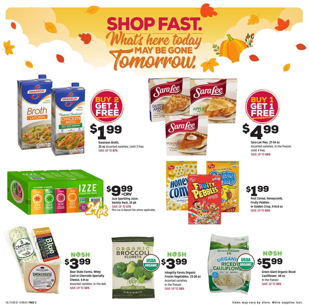 Grocery Outlet Weekly Ad Circular - valid 11/03-11/09/2021 (Page 2)