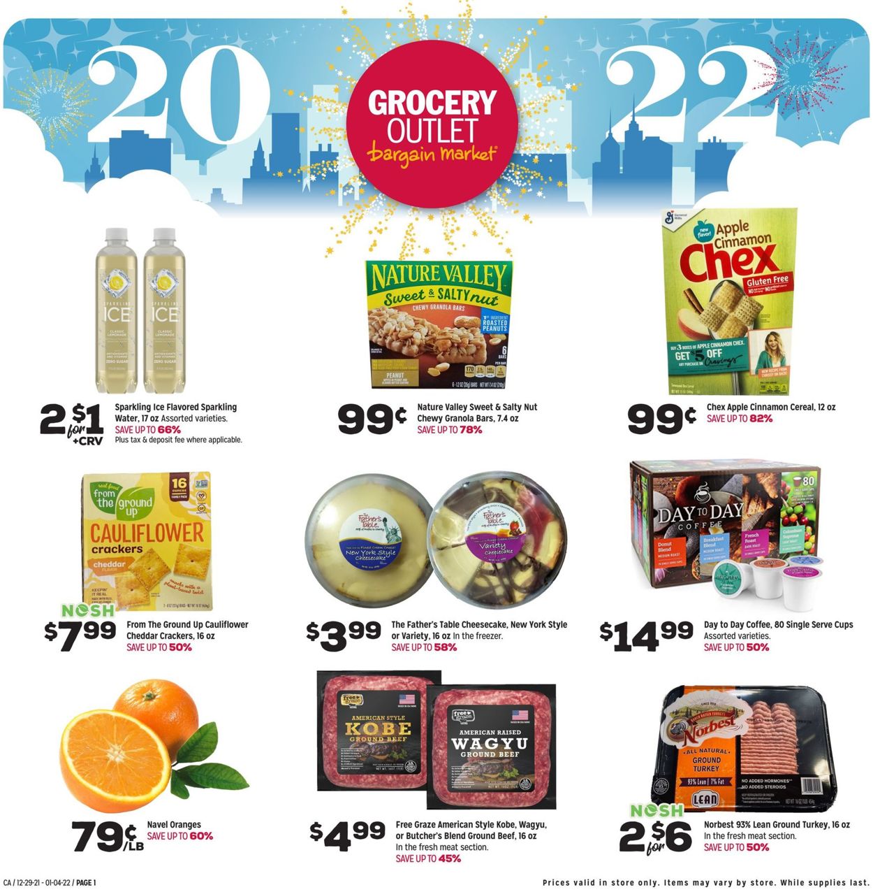 Grocery Outlet Weekly Ad Circular - valid 12/29-01/04/2022