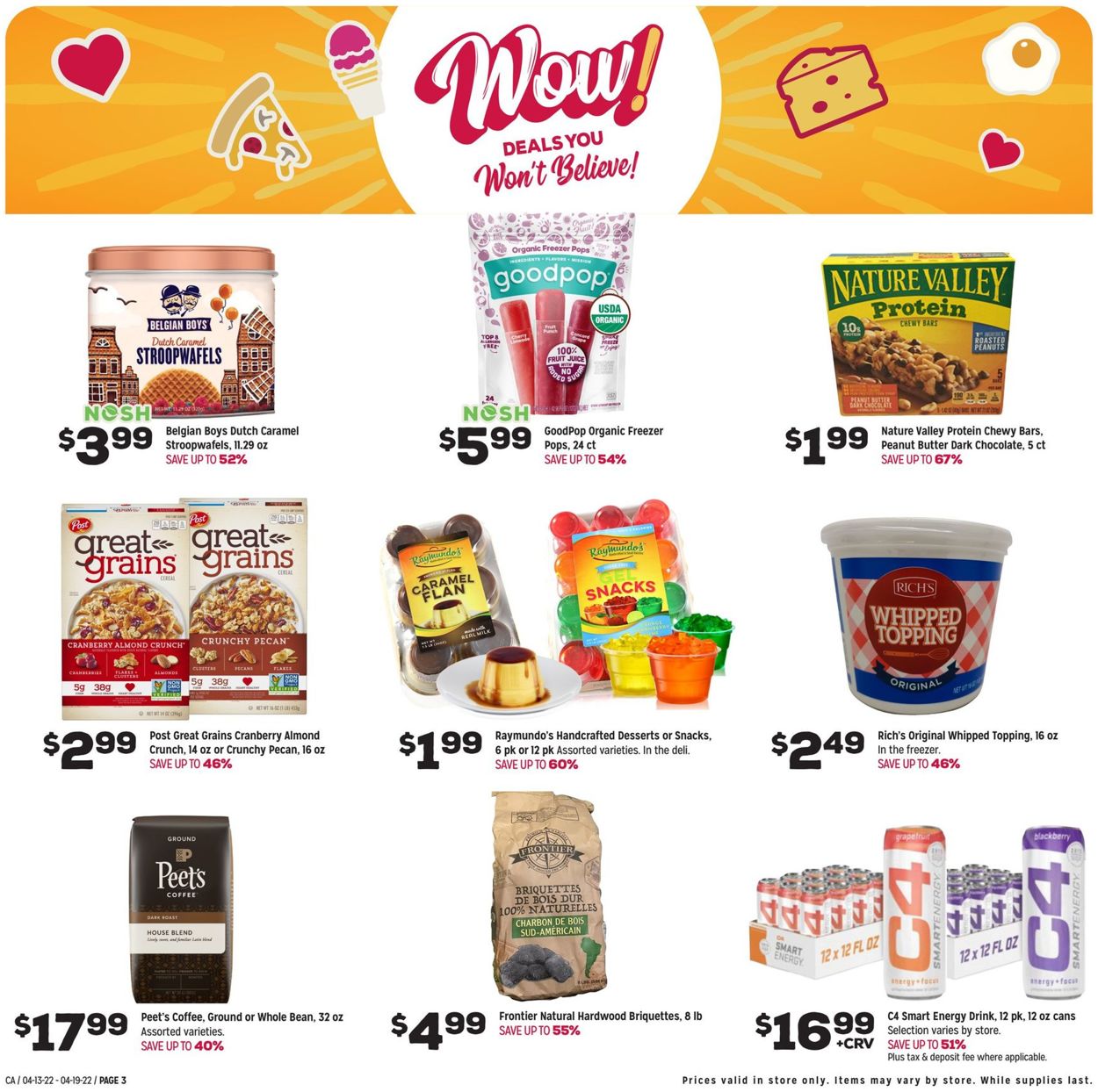 Grocery Outlet EASTER 2022 Weekly Ad Circular - valid 04/13-04/19/2022 (Page 4)