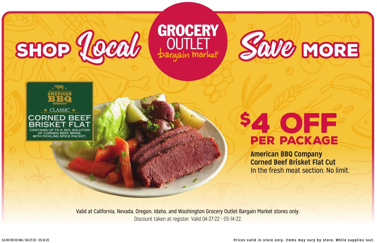 Grocery Outlet Weekly Ad Circular - valid 04/27-05/03/2022 (Page 6)