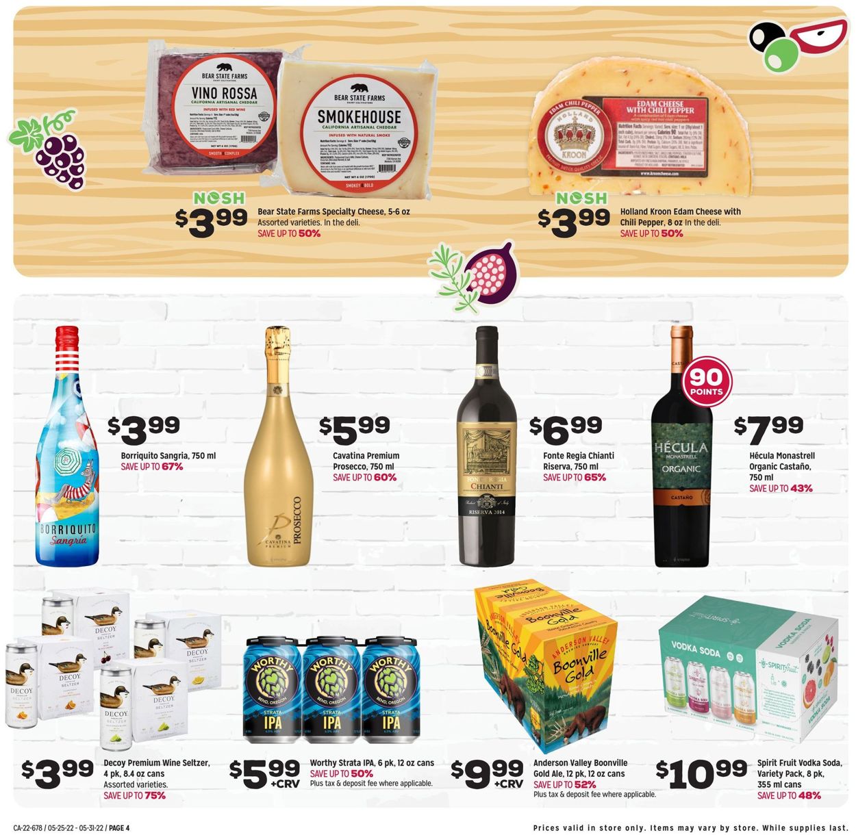 Grocery Outlet Weekly Ad Circular - valid 05/25-05/31/2022 (Page 4)