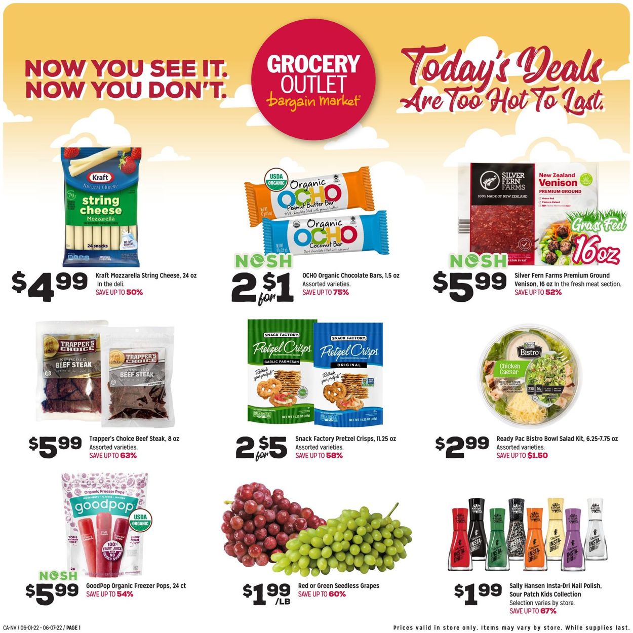 Grocery Outlet Weekly Ad Circular - valid 06/01-06/07/2022