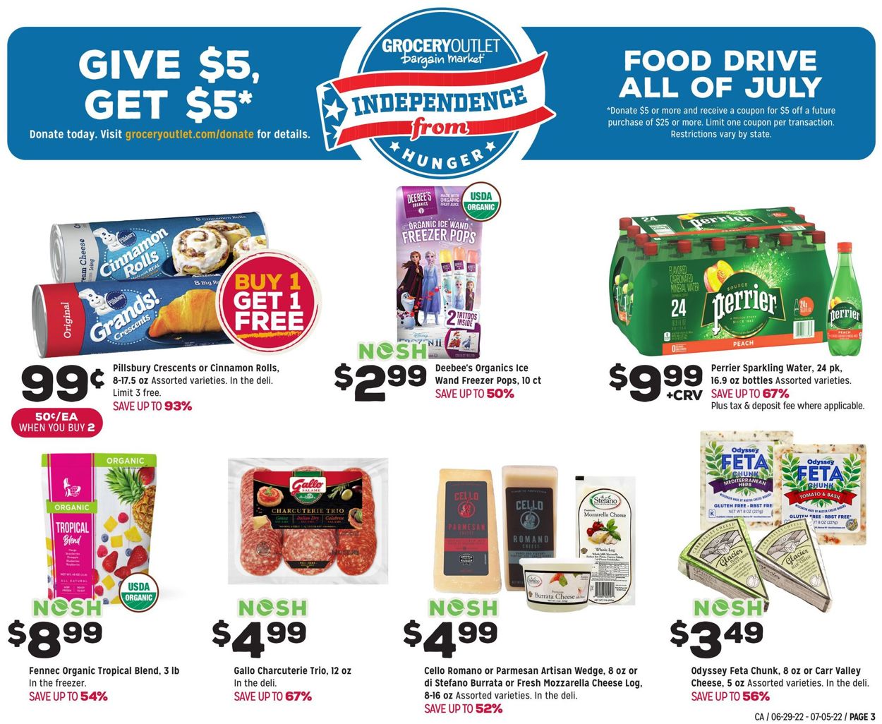 Grocery Outlet - 4th of July Sale Weekly Ad Circular - valid 06/29-07/05/2022 (Page 3)