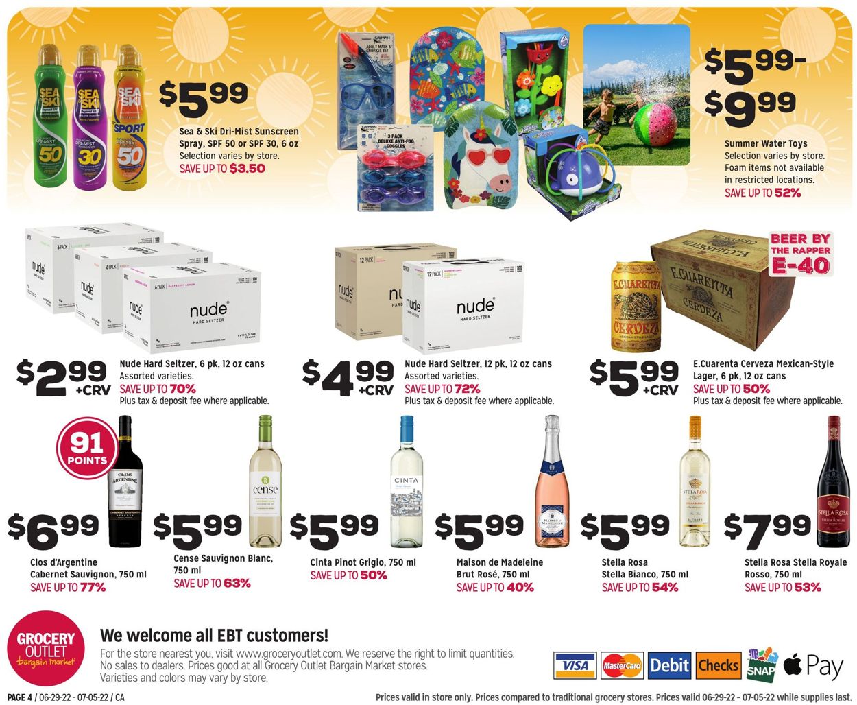Grocery Outlet - 4th of July Sale Weekly Ad Circular - valid 06/29-07/05/2022 (Page 4)