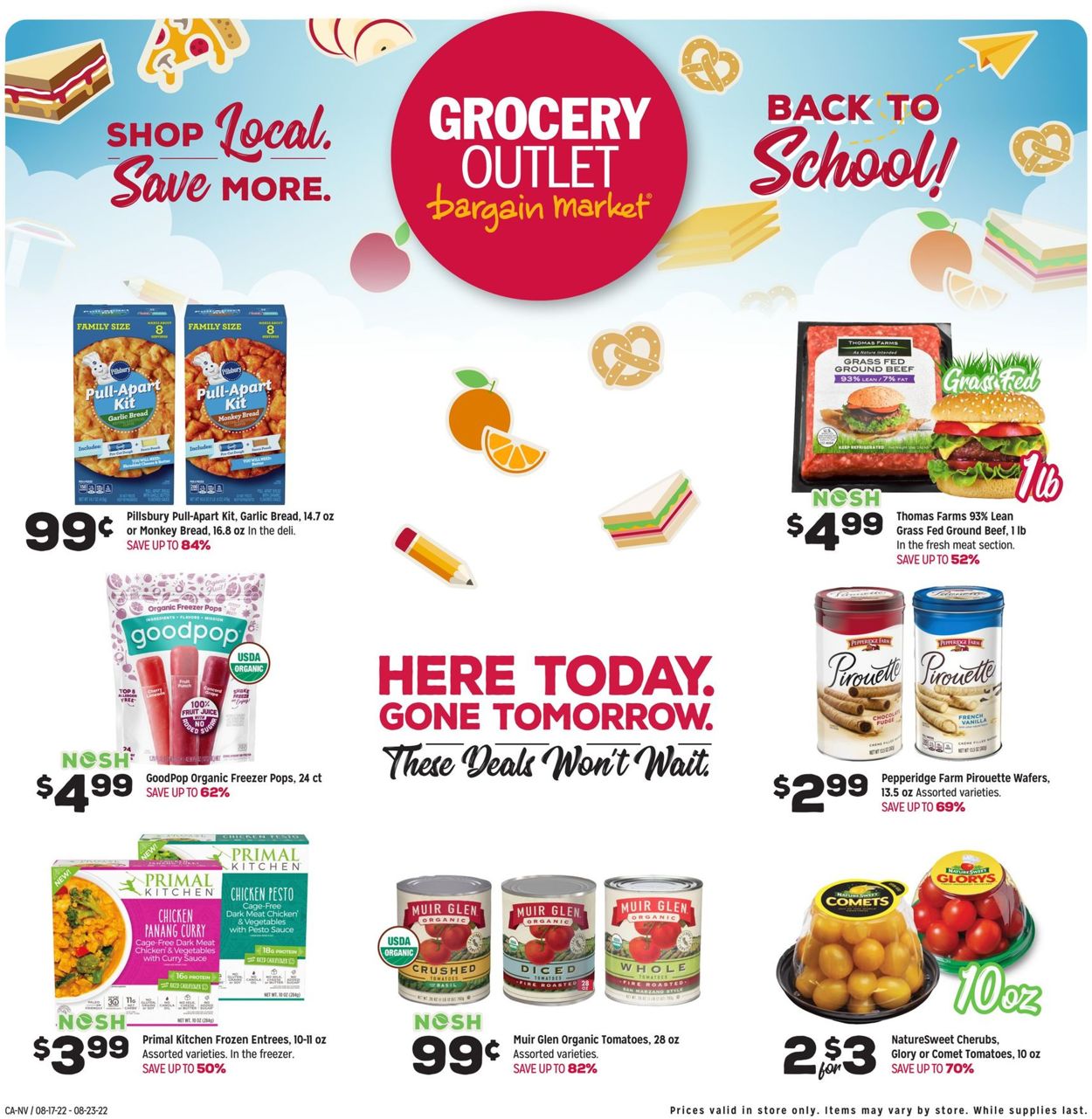 Grocery Outlet Weekly Ad Circular - valid 08/17-08/23/2022