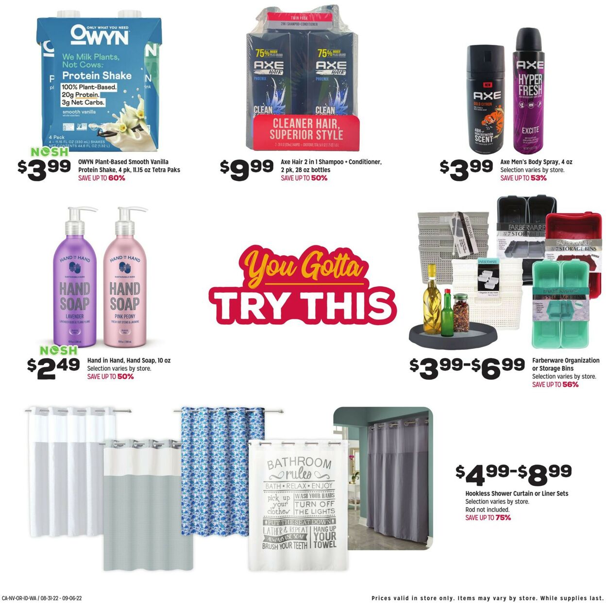 Grocery Outlet Weekly Ad Circular - valid 08/31-09/06/2022 (Page 8)