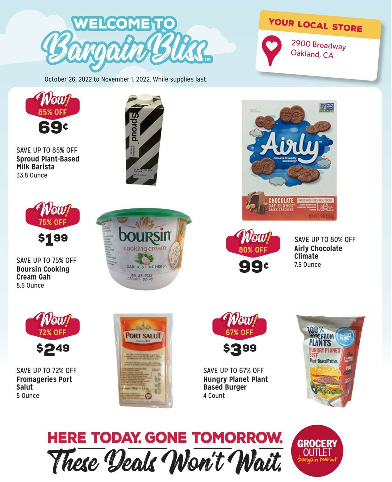 Grocery Outlet Weekly Ad Circular - valid 10/26-11/01/2022 (Page 2)