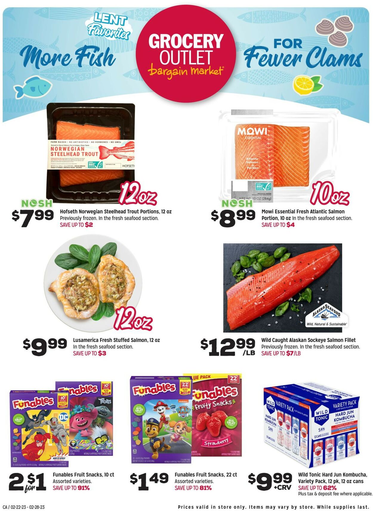 Grocery Outlet Weekly Ad Circular - valid 02/22-02/28/2023