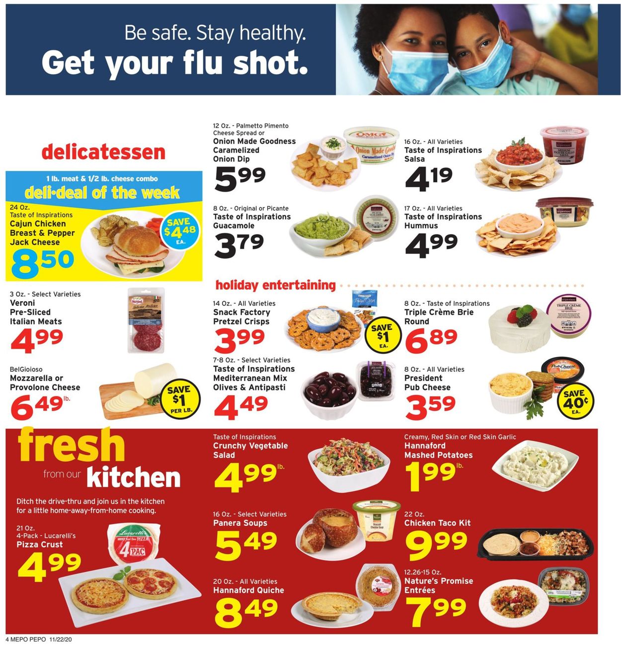 Hannaford Thanksgiving Ad 2020 Weekly Ad Circular - valid 11/22-11/28/2020 (Page 4)