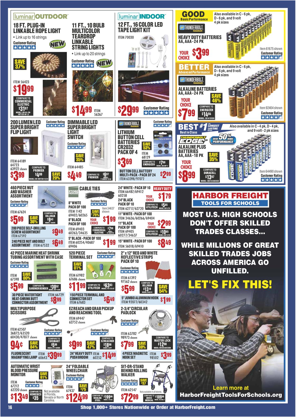 Harbor Freight Weekly Ad Circular - valid 03/01-03/31/2020 (Page 16)