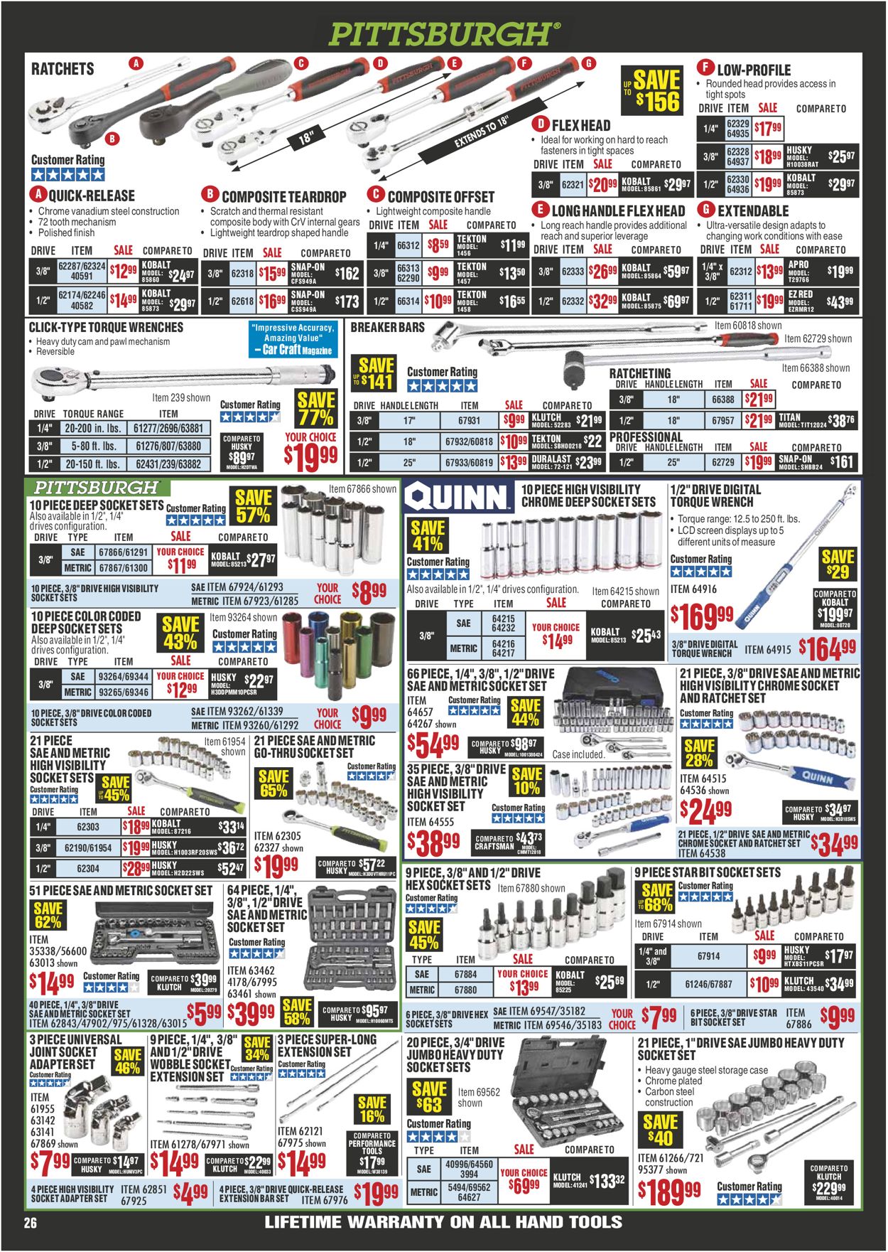 Harbor Freight Weekly Ad Circular - valid 04/01-04/30/2020 (Page 26)