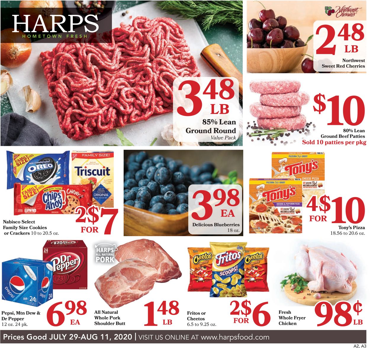 Harps Foods Weekly Ad Circular - valid 07/29-08/11/2020