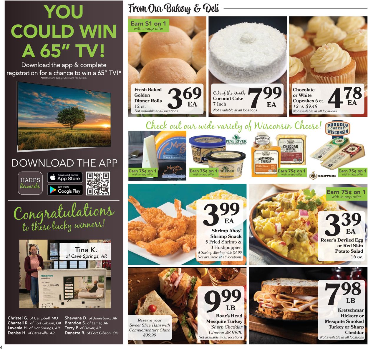 Harps Foods Weekly Ad Circular - valid 03/17-03/20/2021 (Page 4)