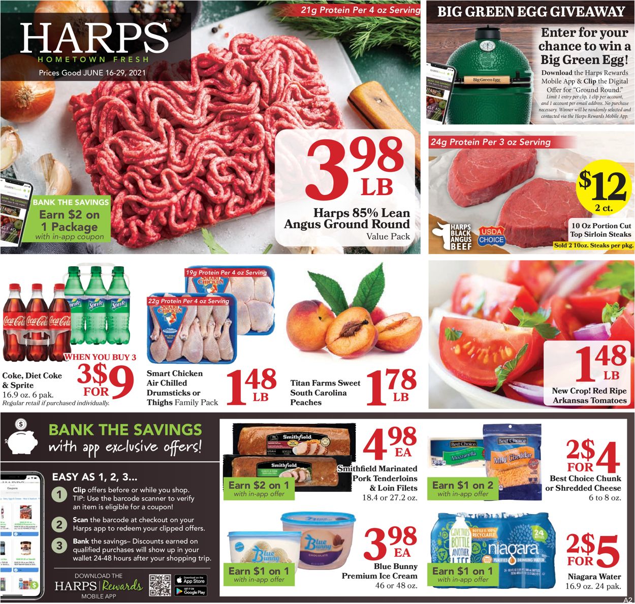 Harps Foods Weekly Ad Circular - valid 06/16-06/29/2021