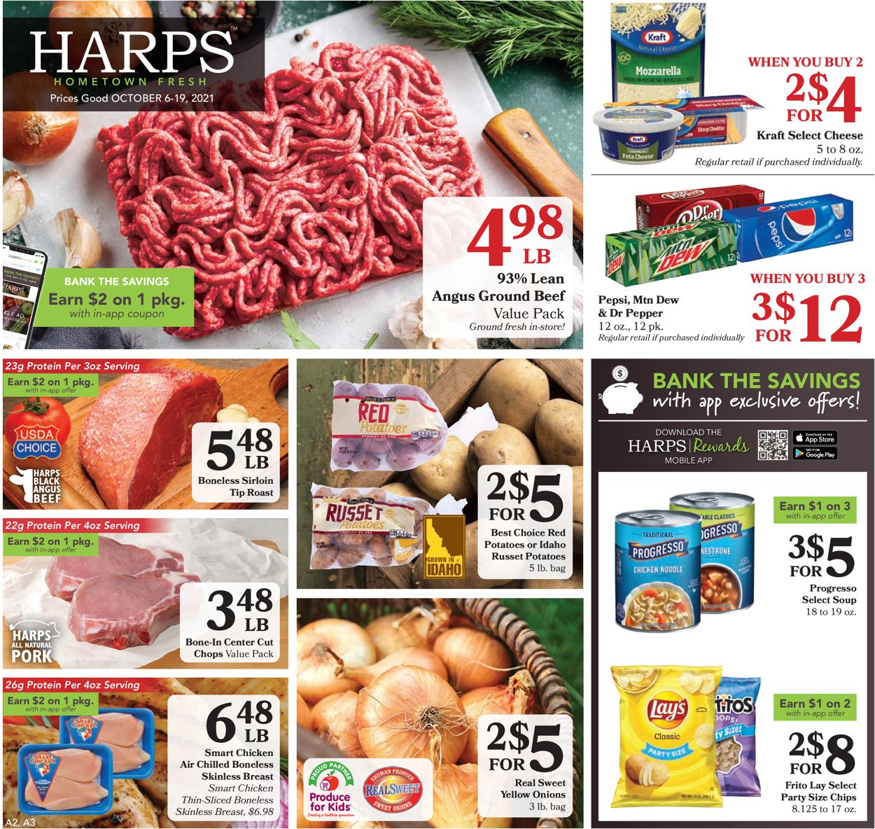 Harps Foods Weekly Ad Circular - valid 10/06-10/19/2021