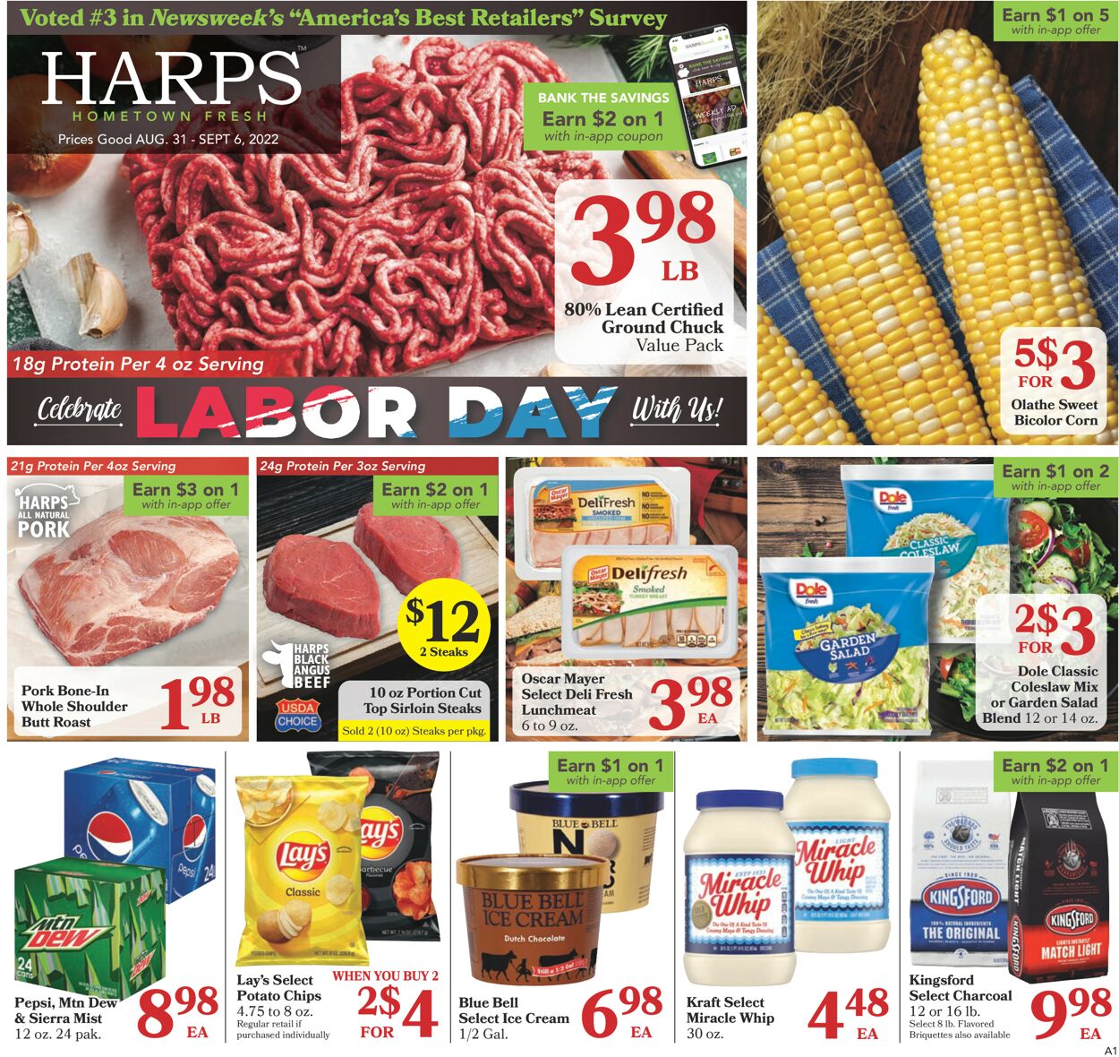 Harps Foods Weekly Ad Circular - valid 08/31-09/06/2022