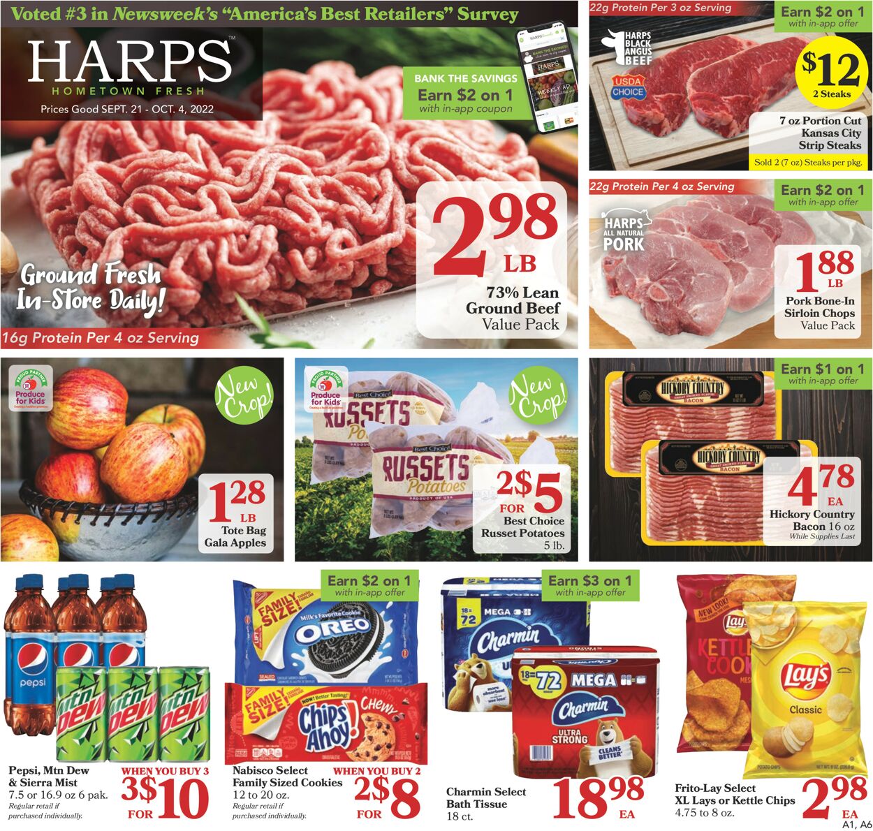 Harps Foods Weekly Ad Circular - valid 09/21-10/04/2022