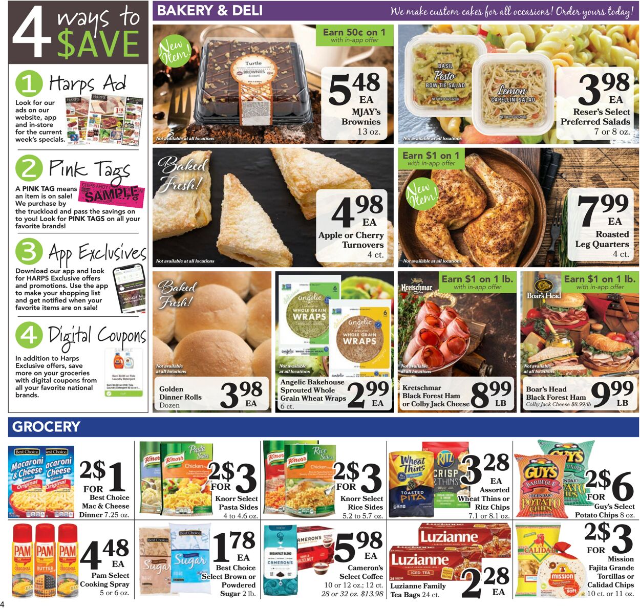 Harps Foods Weekly Ad Circular - valid 10/19-11/01/2022 (Page 4)