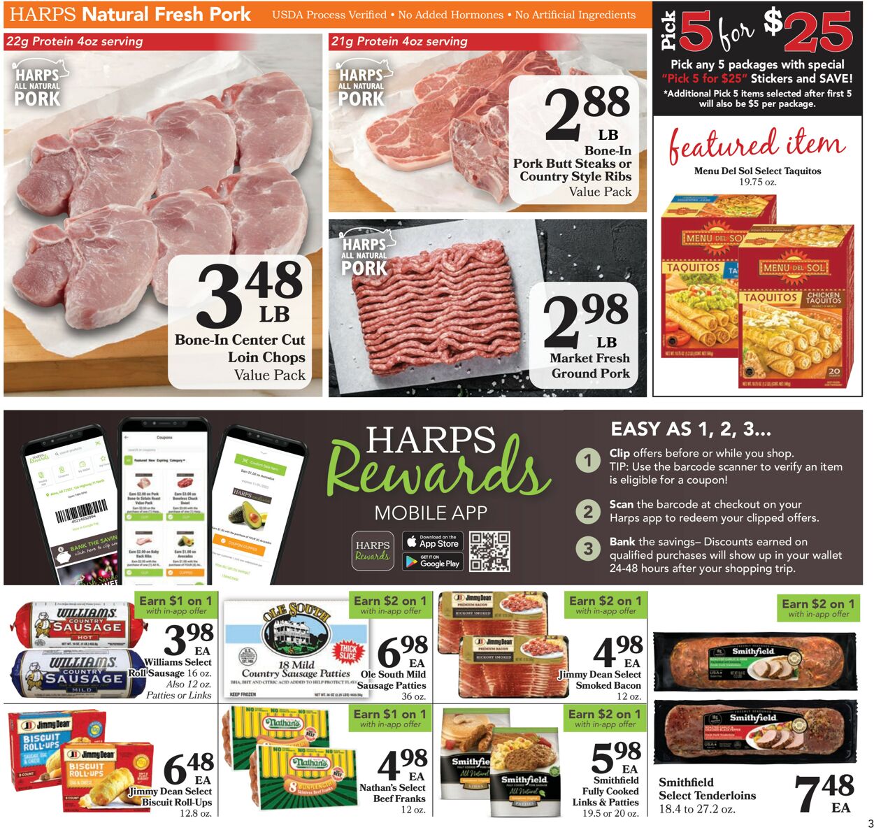 Harps Foods Weekly Ad Circular - valid 01/11-01/24/2023 (Page 3)