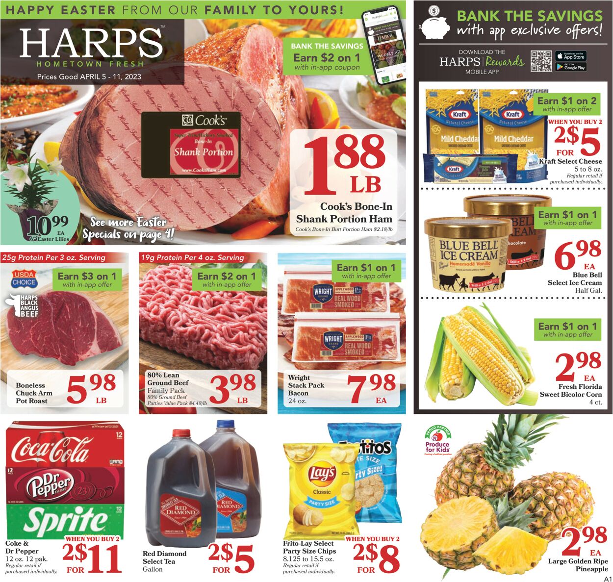 Harps Foods Weekly Ad Circular - valid 04/05-04/11/2023