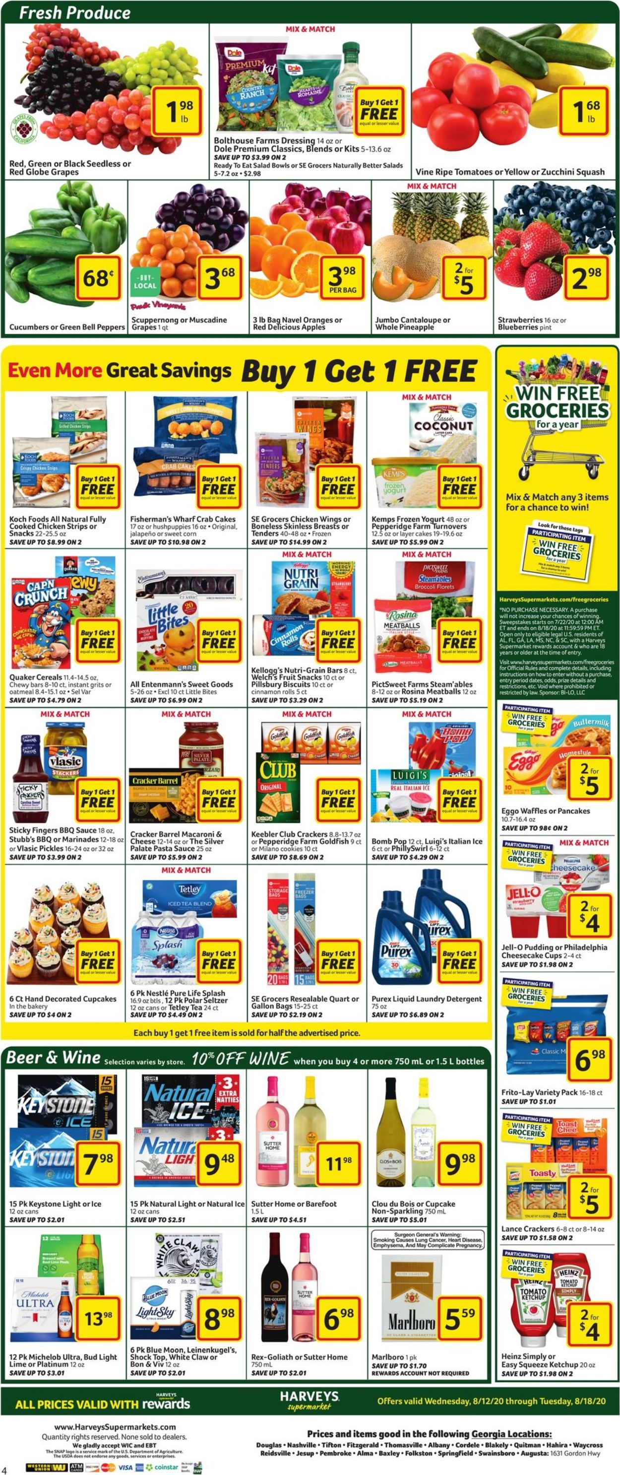 Harveys Supermarket Weekly Ad Circular - valid 08/12-08/18/2020 (Page 5)